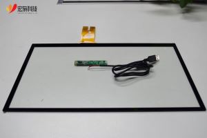 What is the development principle of the capacitive screen?